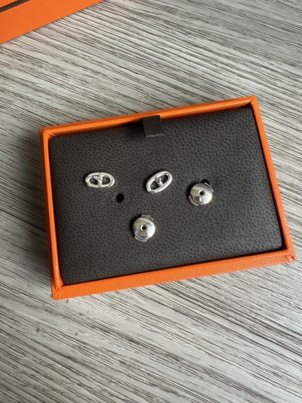 HERMES 925 純銀豬鼻耳環 buywithada,france,全球代購,歐洲,exquisite,quality goods,posh,fancy,luxurious