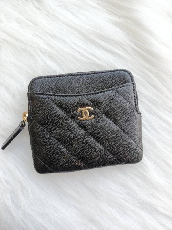 CHANEL 黑荔枝金釦 豆腐零錢卡包 buywithada,france,全球代購,歐洲,exquisite,quality goods,posh,fancy,luxurious