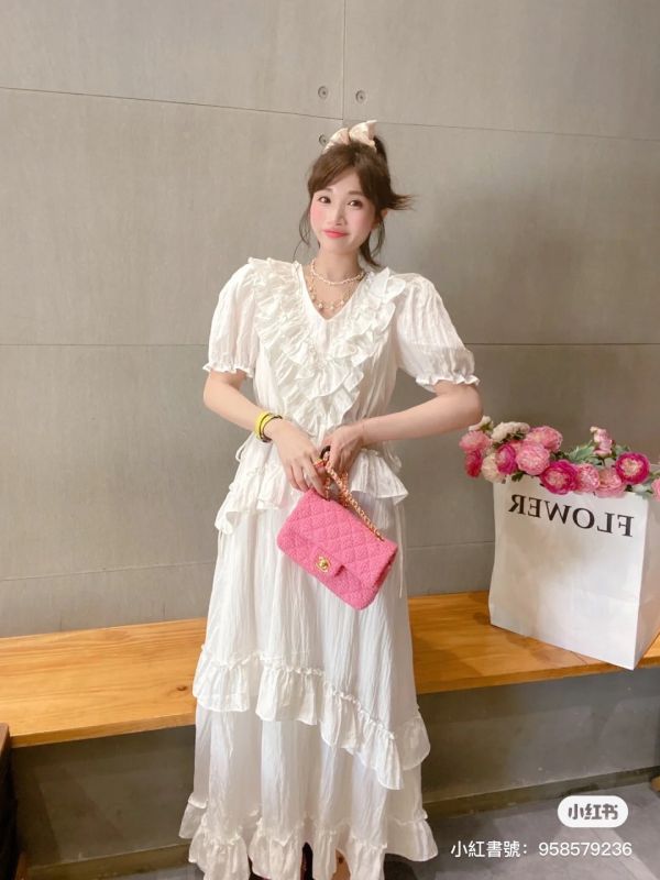 CHANEL 23B 最新款 CF20 粉紫色毛尼 香檳金釦 buywithada,france,全球代購,歐洲,exquisite,quality goods,posh,fancy,luxurious