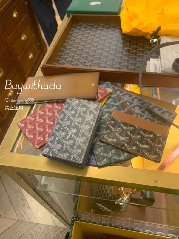 GOYARD 經典對折卡包 灰色 buywithada,france,全球代購,歐洲,exquisite,quality goods,posh,fancy,luxurious
