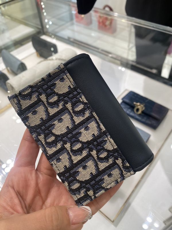 DIOR 老花拚牛皮 馬鞍卡夾包 buywithada,france,全球代購,歐洲,exquisite,quality goods,posh,fancy,luxurious