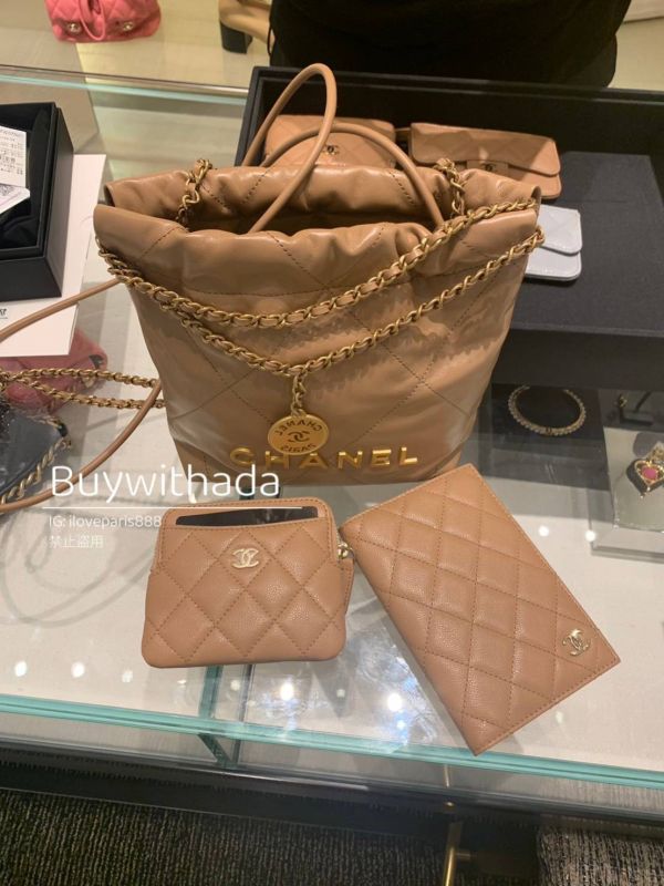 CHANEL 吐司/豆腐零錢包 奶茶荔枝金釦 buywithada,france,全球代購,歐洲,exquisite,quality goods,posh,fancy,luxurious