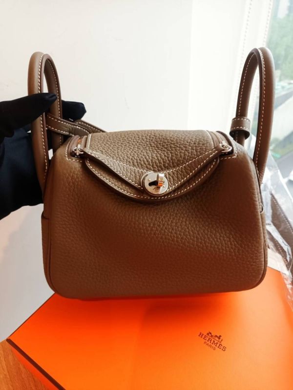 HERMES LINDY MINI 大象灰銀釦 buywithada,france,全球代購,歐洲,exquisite,quality goods,posh,fancy,luxurious
