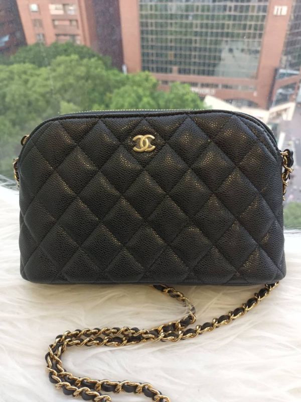CHANEL 24A 黑荔枝金貝殼包 buywithada,france,全球代購,歐洲,exquisite,quality goods,posh,fancy,luxurious