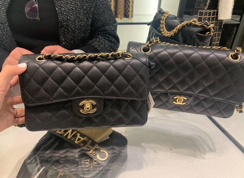 CHANEL CF23 黑荔枝金釦 buywithada,france,全球代購,歐洲,exquisite,quality goods,posh,fancy,luxurious