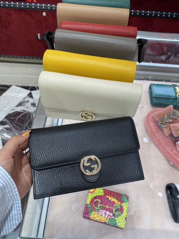 Gucci GG logo 人氣款Wallet one chain  buywithada,france,全球代購,歐洲