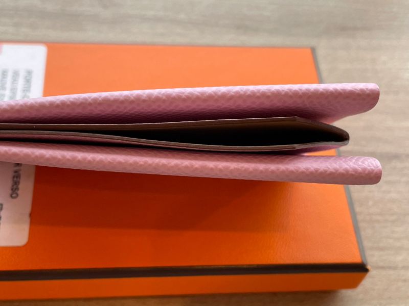 HERMES VEAU 粉色卡夾包 buywithada,代購,精品