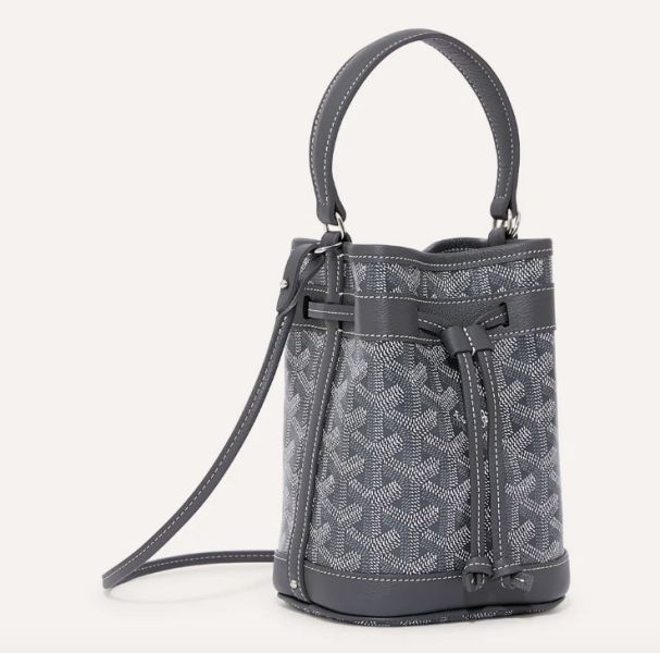 GOYARD 水桶包 MINI 灰色 buywithada,france,全球代購,歐洲,exquisite,quality goods,posh,fancy,luxurious