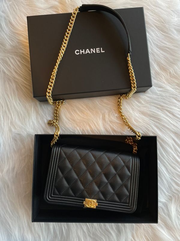 CHANEL BOY WOC 復古金釦 buywithada,france,全球代購,歐洲,exquisite,quality goods,posh,fancy,luxurious