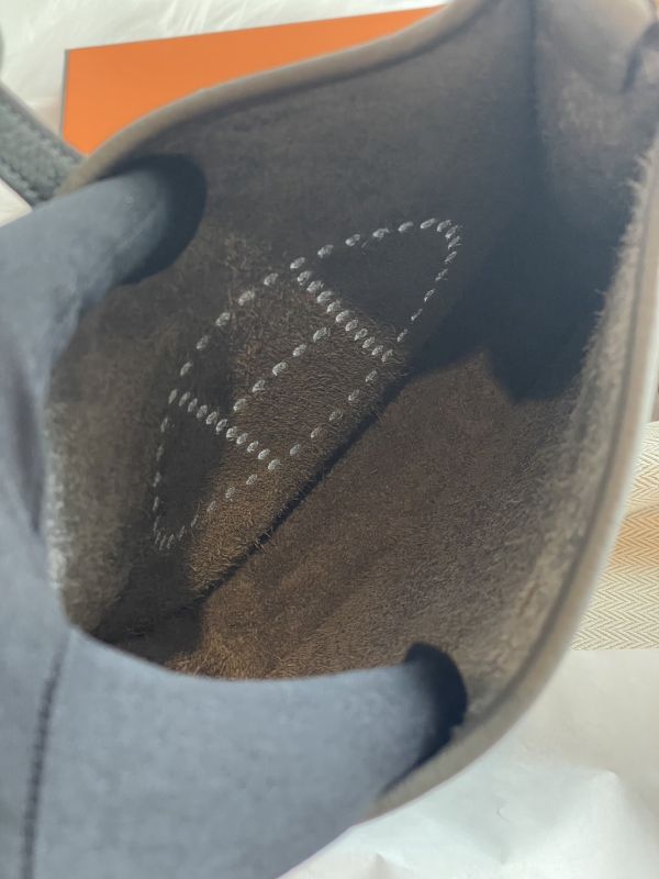 HERMES EVELYNE MINI 積雨雲灰金釦 B刻 台灣購証 buywithada,france,全球代購,歐洲,exquisite,quality goods,posh,fancy,luxurious