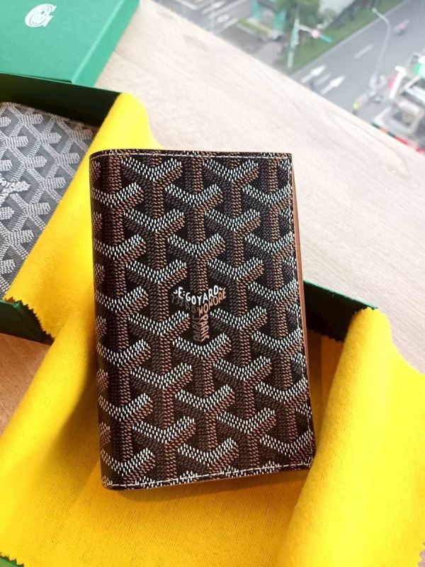 GOYARD 護照套 黑棕配色 buywithada,france,全球代購,歐洲,exquisite,quality goods,posh,fancy,luxurious