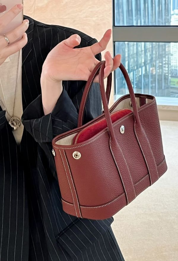 Hermès Garden Party 23 Neo 愛馬仕紅全皮革 buywithada,france,全球代購,歐洲,exquisite,quality goods,posh,fancy,luxurious