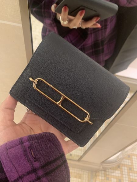 台灣現貨 HERMES ROULIS SLIM 午夜藍淡金釦 buywithada,france,全球代購,歐洲,exquisite,quality goods,posh,fancy,luxurious