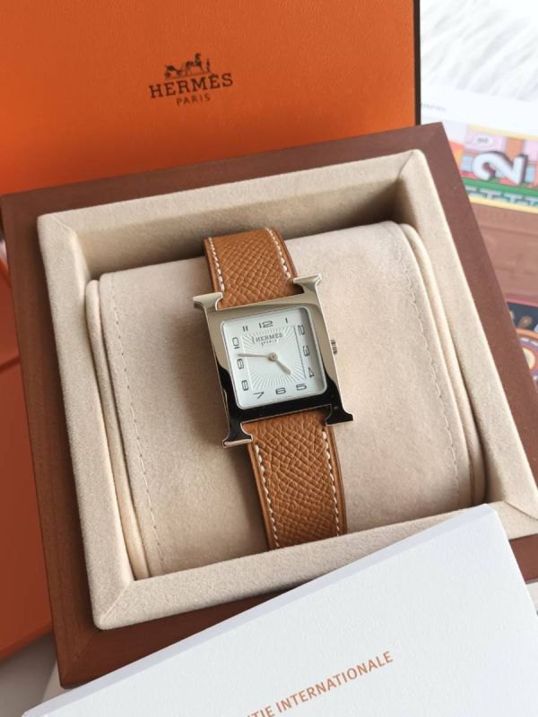 台灣現貨 HERMES HEURE H 金棕銀 30mm 中號 buywithada,france,全球代購,歐洲,exquisite,quality goods,posh,fancy,luxurious,hermes,watch