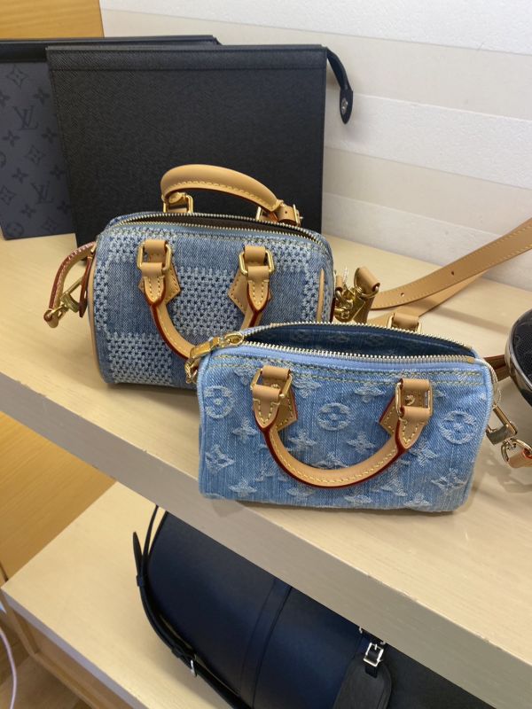 LV 最新 牛仔單寧 NANO SPEEDY buywithada,france,全球代購,歐洲,exquisite,quality goods,posh,fancy,luxurious
