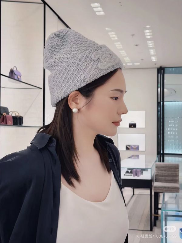 CHANEL 24A 最新款 灰色厚毛帽 現貨 buywithada,france,全球代購,歐洲,exquisite,quality goods,posh,fancy,luxurious