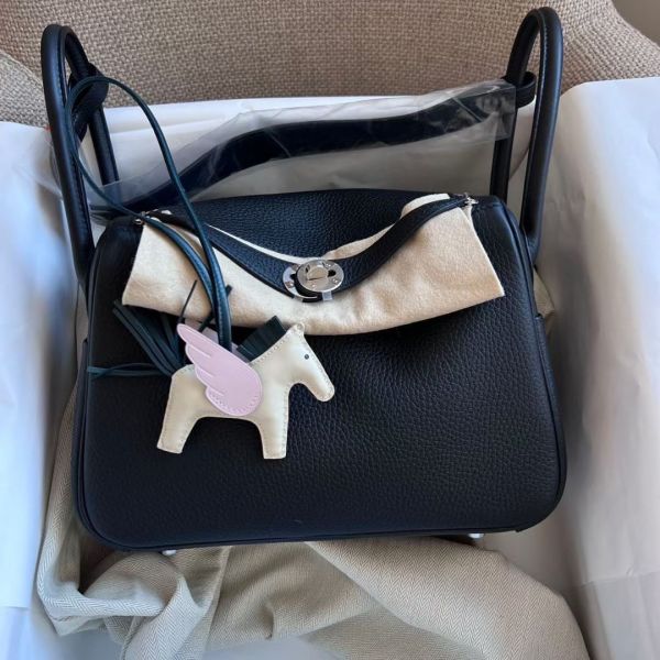 HERMES MINI LINDY 26 黑銀 TC皮 buywithada,france,全球代購,歐洲,exquisite,quality goods,posh,fancy,luxurious