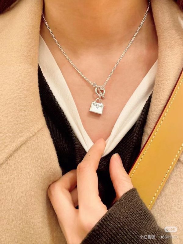 HERMES 925純銀 KELLY 項鍊 buywithada,france,全球代購,歐洲,exquisite,quality goods,posh,fancy,luxurious