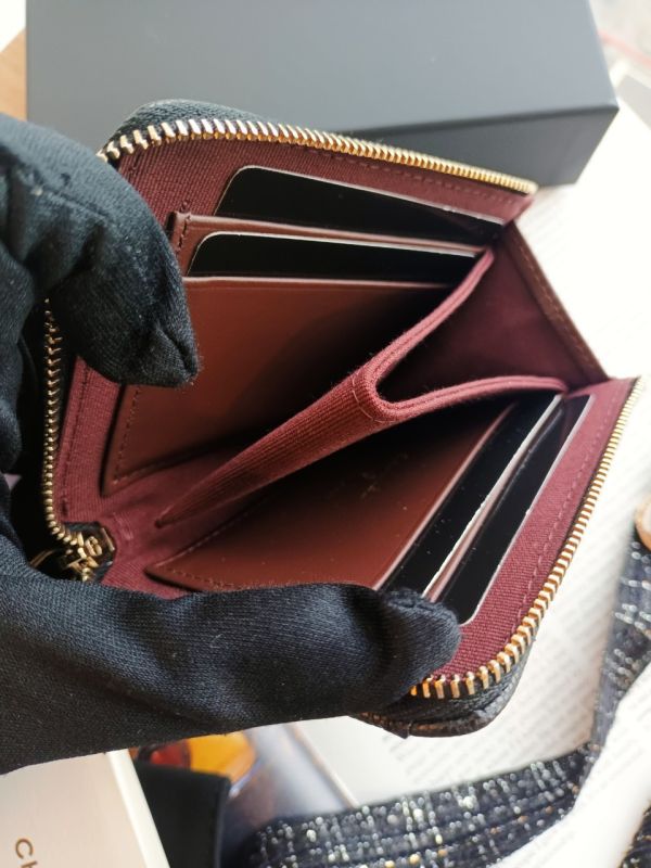 CHANEL 大L拉鍊卡包 黑荔枝金釦 buywithada,france,全球代購,歐洲,exquisite,quality goods,posh,fancy,luxurious