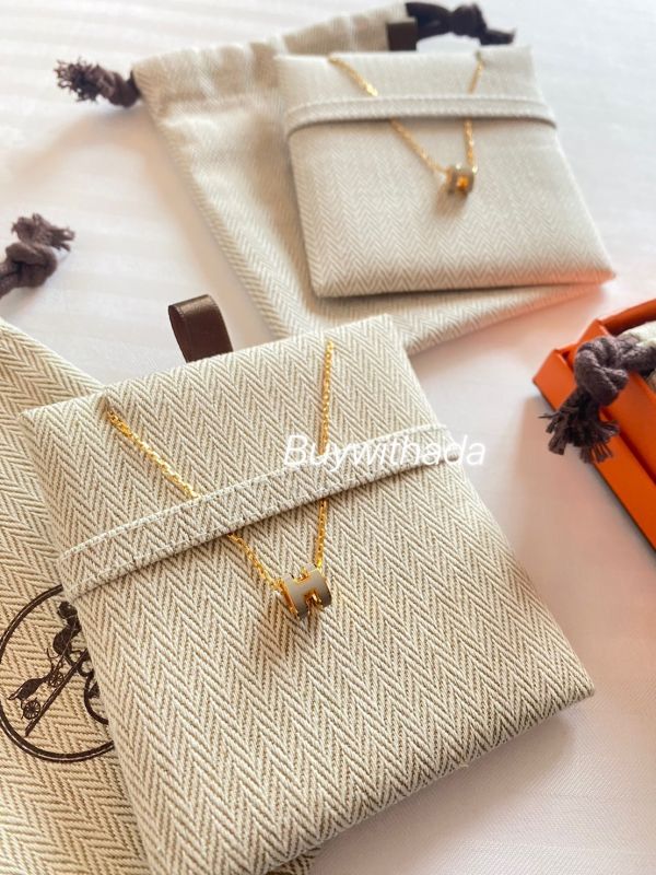 HERMES POP H MINI 奶茶金 項鏈 buywithada,france,全球代購,歐洲,exquisite,quality goods,posh,fancy,luxurious