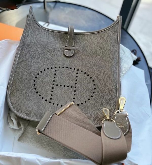 HERMES EVELYNE 29 大象灰金釦 K buywithada,france,全球代購,歐洲,exquisite,quality goods,posh,fancy,luxurious