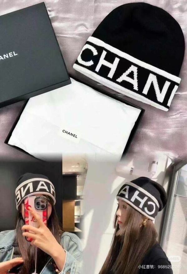 CHANEL 24A CHANEL字樣 黑色毛帽 buywithada,france,全球代購,歐洲,exquisite,quality goods,posh,fancy,luxurious