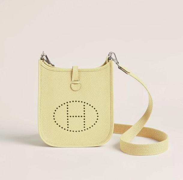 Hermes Evelyne mini 米爾頓黃銀釦 buywithada,france,全球代購,歐洲,exquisite,quality goods,posh,fancy,luxurious