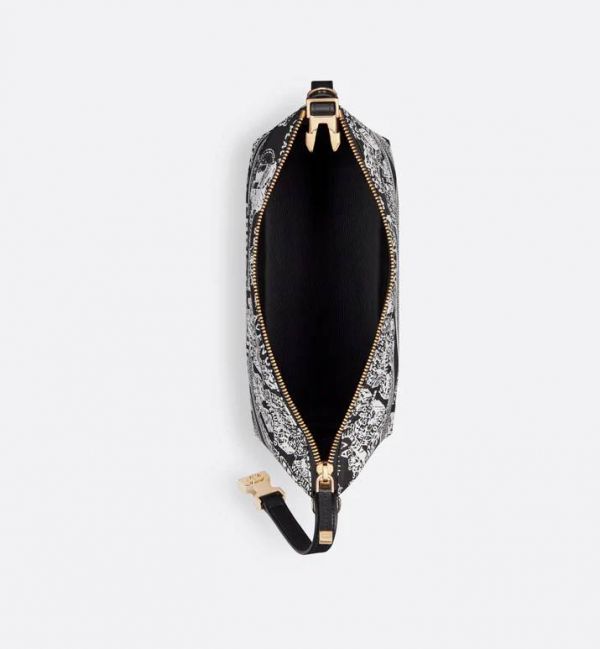 DIOR 中碼 DIORTRAVEL NOMAD 黑色科技布料 Plan de Paris 刺繡 buywithada,france,全球代購,歐洲,exquisite,quality goods,posh,fancy,luxurious