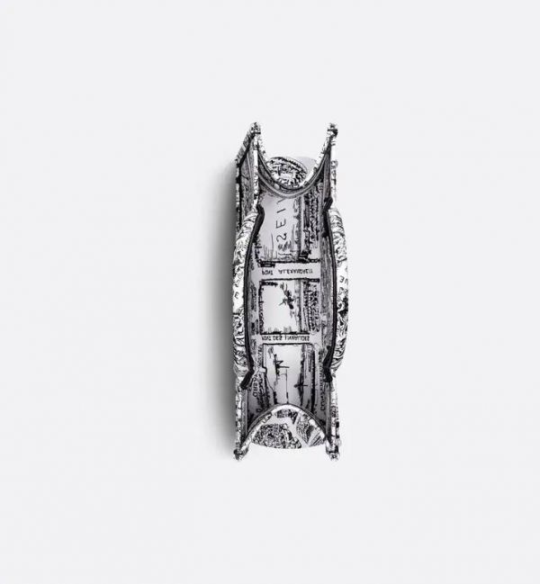 DIOR 中碼 DIOR BOOK TOTE 白色 Plan de Paris 刺繡 buywithada,france,全球代購,歐洲,exquisite,quality goods,posh,fancy,luxurious