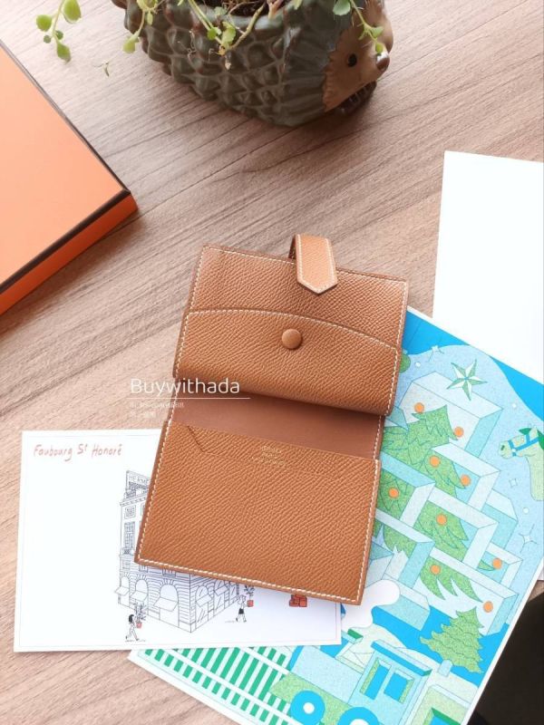 HERMES BEARN 釦子零錢卡包 金棕金釦 EPSOM buywithada,france,全球代購,歐洲,exquisite,quality goods,posh,fancy,luxurious