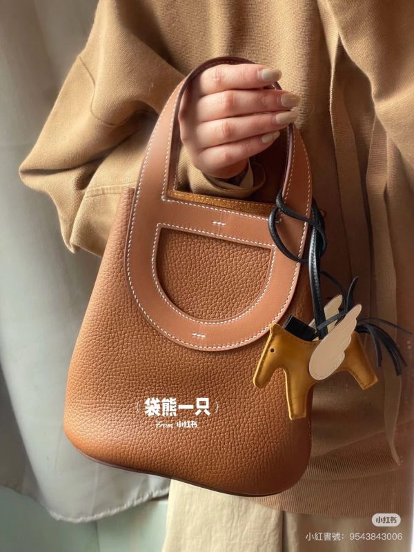 台灣現貨 HERMES INTHE LOOP 18 豬鼻菜籃子 金棕金釦 buywithada,france,全球代購,歐洲,exquisite,quality goods,posh,fancy,luxurious