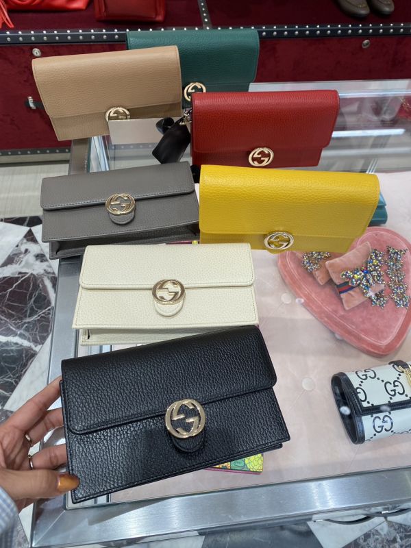 Gucci GG logo 人氣款Wallet one chain  buywithada,france,全球代購,歐洲