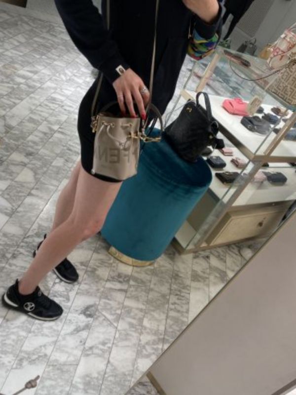 FENDI Mon Tresor 迷你水桶包 大象灰 buywithada,france,全球代購,歐洲,exquisite,quality goods,posh,fancy,luxurious