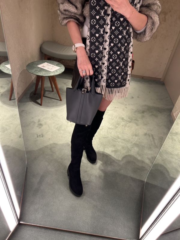 HERMES PICOTIN 18 H0霧霾灰金釦 buywithada,france,全球代購,歐洲,exquisite,quality goods,posh,fancy,luxurious
