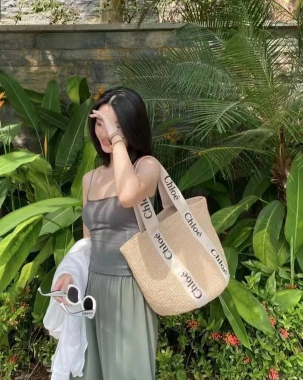 CHLOE WOODY 草編包 buywithada,france,全球代購,歐洲,exquisite,quality goods,posh,fancy,luxurious