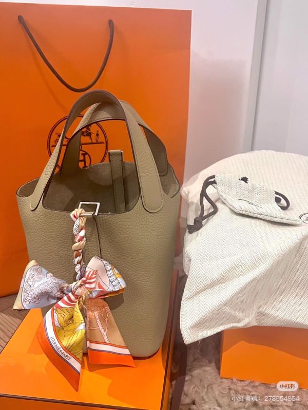 HERMES PICOTIN 22 8Q馬爾法米色 銀釦 buywithada,france,全球代購,歐洲,exquisite,quality goods,posh,fancy,luxurious