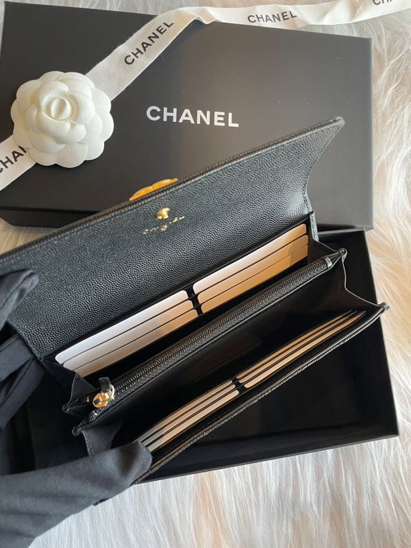 CHANEL BOY 黑荔枝金釦翻蓋長夾 buywithada,france,全球代購,歐洲,exquisite,quality goods,posh,fancy,luxurious