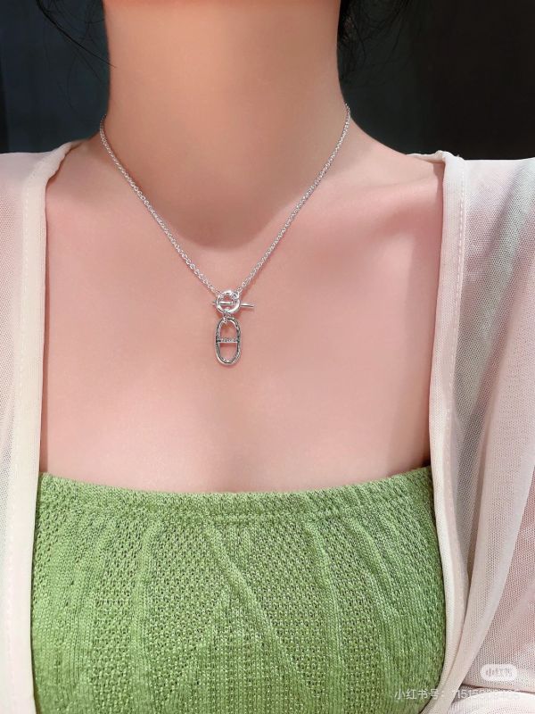 HERMES 925純銀豬鼻項鍊 buywithada,france,全球代購,歐洲,exquisite,quality goods,posh,fancy,luxurious