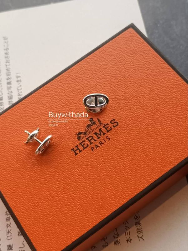 HERMES 925 純銀豬鼻耳環 buywithada,france,全球代購,歐洲,exquisite,quality goods,posh,fancy,luxurious
