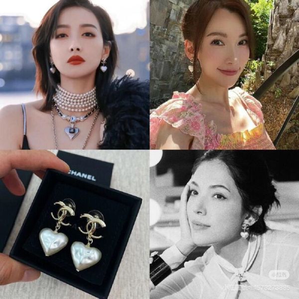 CHANEL 愛心貝殼造型耳針 buywithada,france,全球代購,歐洲,exquisite,quality goods,posh,fancy,luxurious