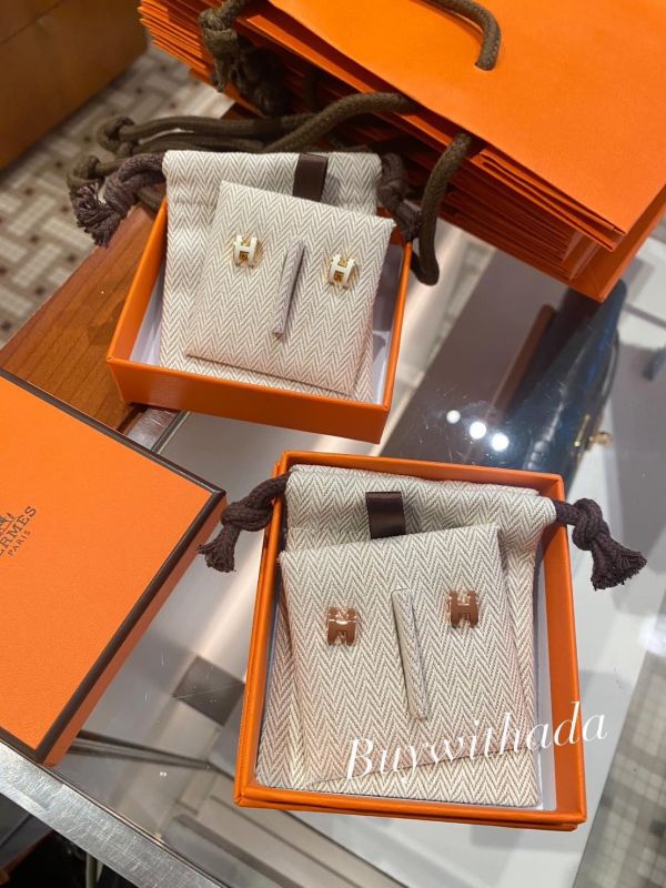 HERMES POP H MINI 白金 耳環 buywithada,france,全球代購,歐洲,exquisite,quality goods,posh,fancy,luxurious