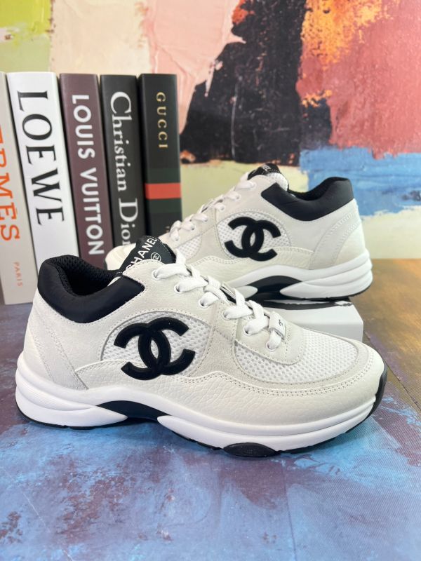 CHANEL 熊貓配色 logo運動鞋 buywithada,france,全球代購,歐洲,exquisite,quality goods,posh,fancy,luxurious