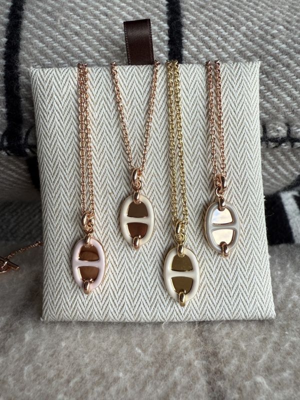Hermès mini maillon 豬鼻鏡面項鏈 buywithada,france,全球代購,歐洲,exquisite,quality goods,posh,fancy,luxurious