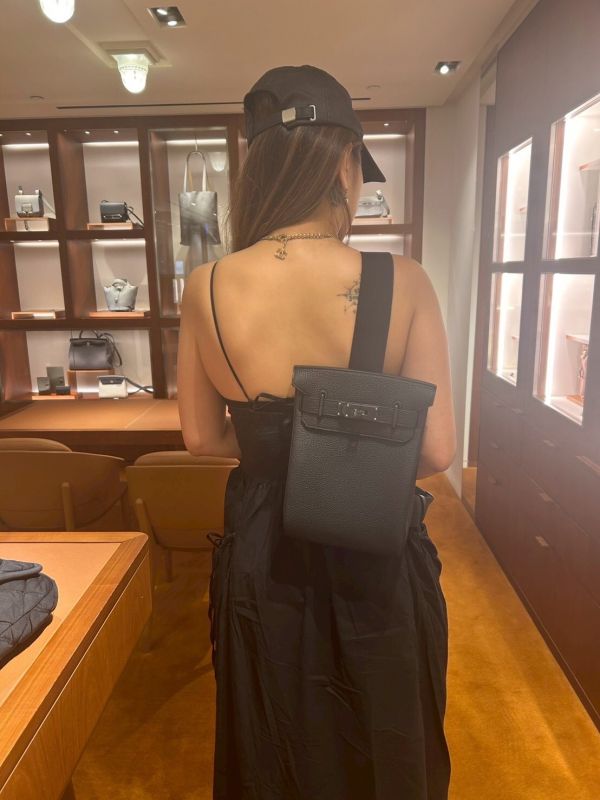 HERMES HAC A DOS SO BLACK 全黑釦 buywithada,france,全球代購,歐洲,exquisite,quality goods,posh,fancy,luxurious