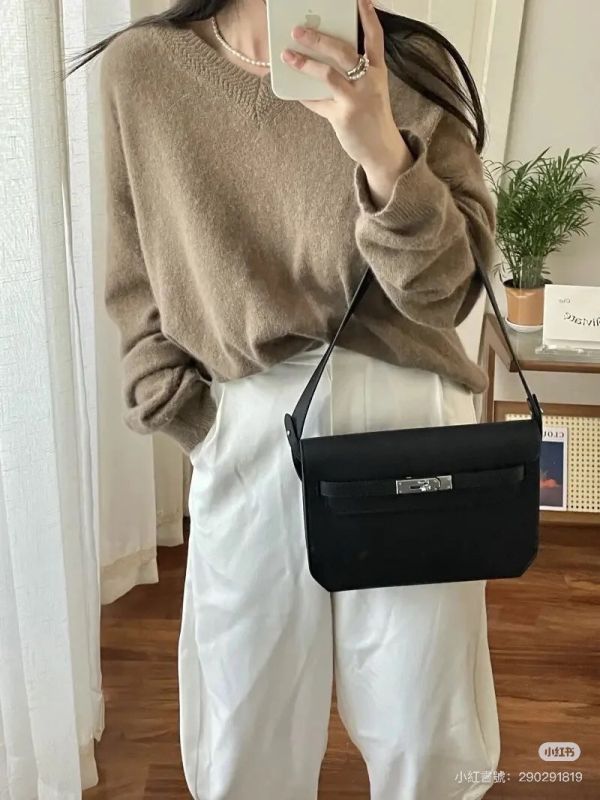 HERMES KELLY DEPECHES 25  手拿包 黑色銀釦 buywithada,france,全球代購,歐洲,exquisite,quality goods,posh,fancy,luxurious