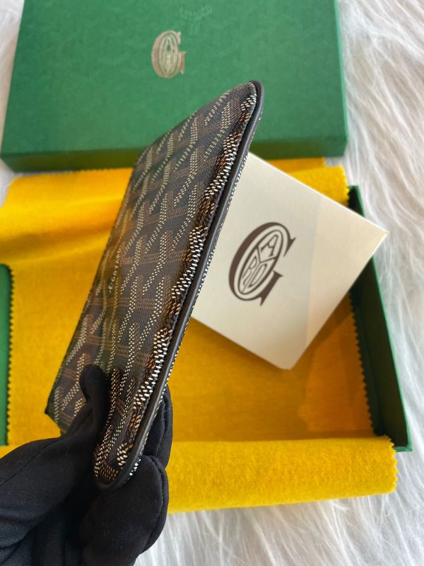 GOYARD 黑色一字拉鍊小包 buywithada,france,全球代購,歐洲,exquisite,quality goods,posh,fancy,luxurious