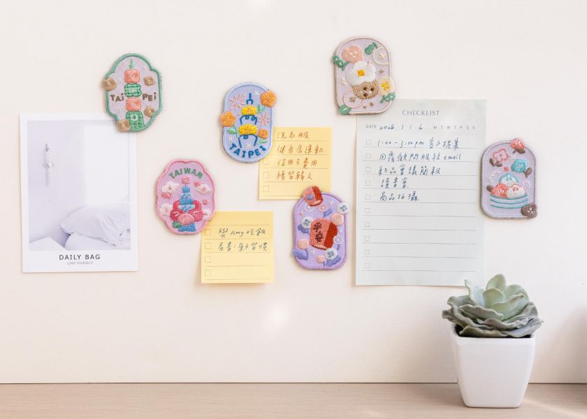 【花菓台北-花繪磁鐵】冰箱貼 / 磁鐵 可愛,台灣特色,療癒小物,磁鐵,
磁鐵冰箱貼,禮品,紀念品,設計,
辦公室小物,送禮