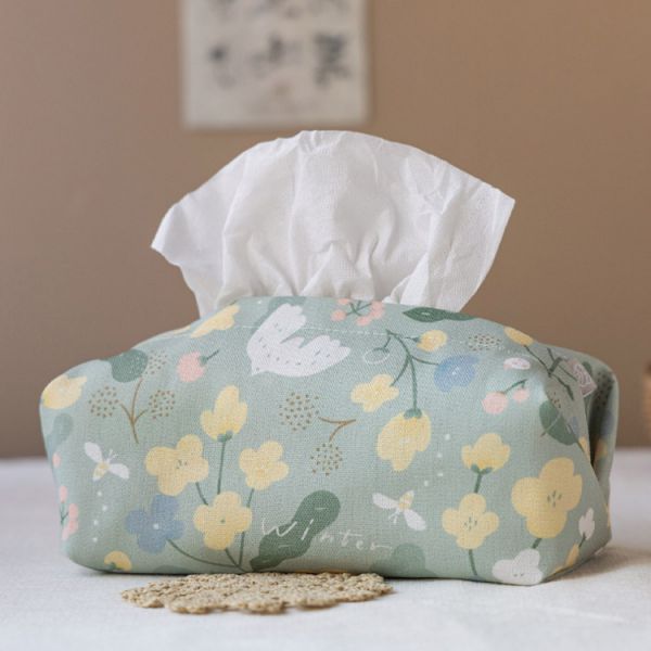 【抹茶冬之嵐-衛生紙套】桌上型 / 版型硬挺 Tissue cover 原創印花,禮物,生日禮物,家飾,裝飾,居家,佈置,冬之嵐,衛生紙套,交換禮物