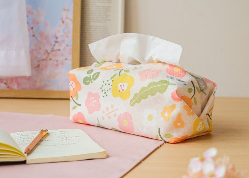 【春日合奏-衛生紙套】桌上型 / 版型硬挺 Tissue cover 原創印花,禮物,生日禮物,家飾,裝飾,居家,佈置,森林,衛生紙套,交換禮物