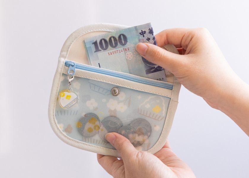 【芒果冰花花-花芷零錢包】卡片收納 / 小物包 